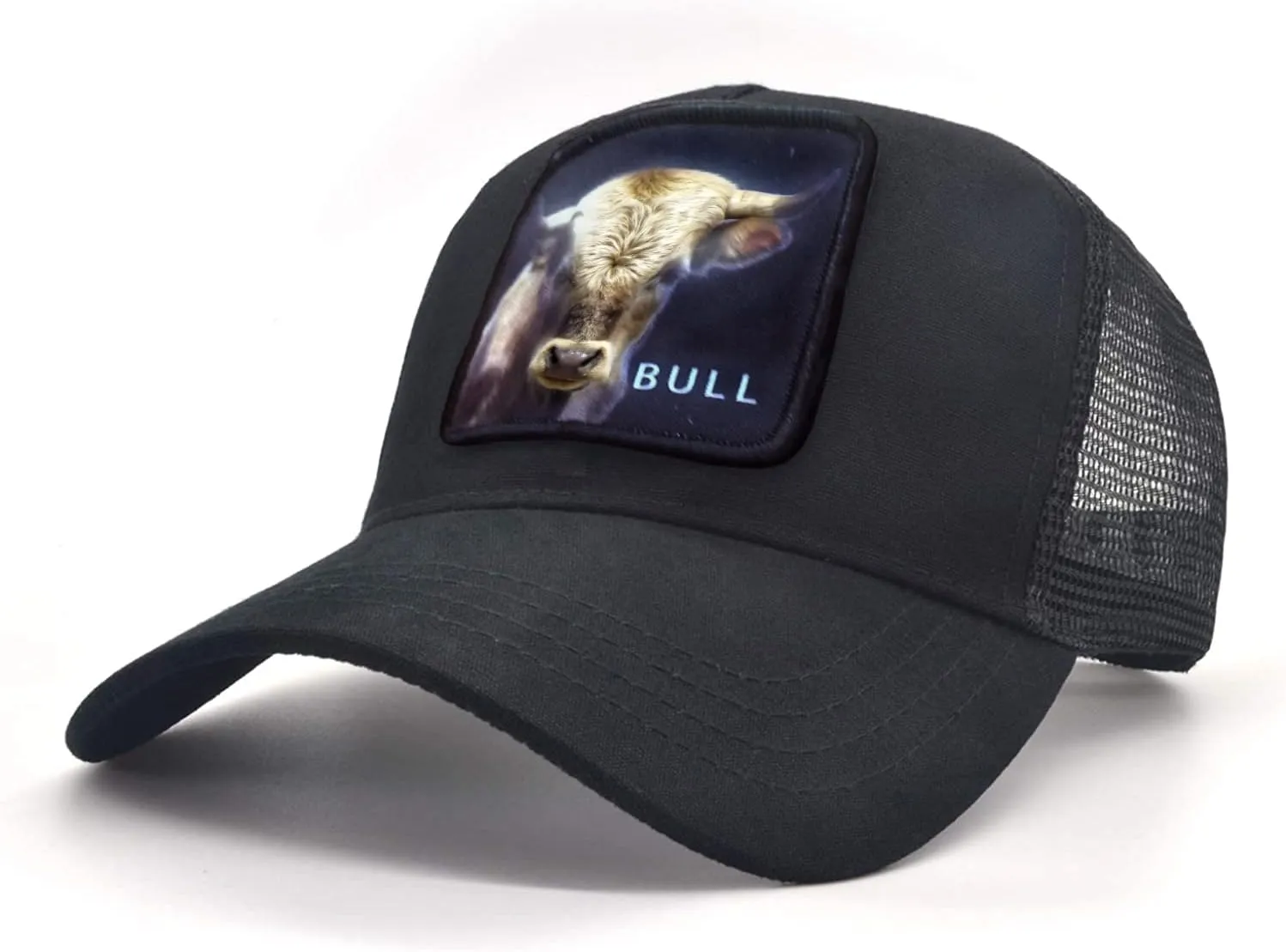 Animal Baseball Cap Patch Embroidered Women Trucker Hat Men Plain Mesh Adjustable Outdoor Sport Hunt Ball Caps