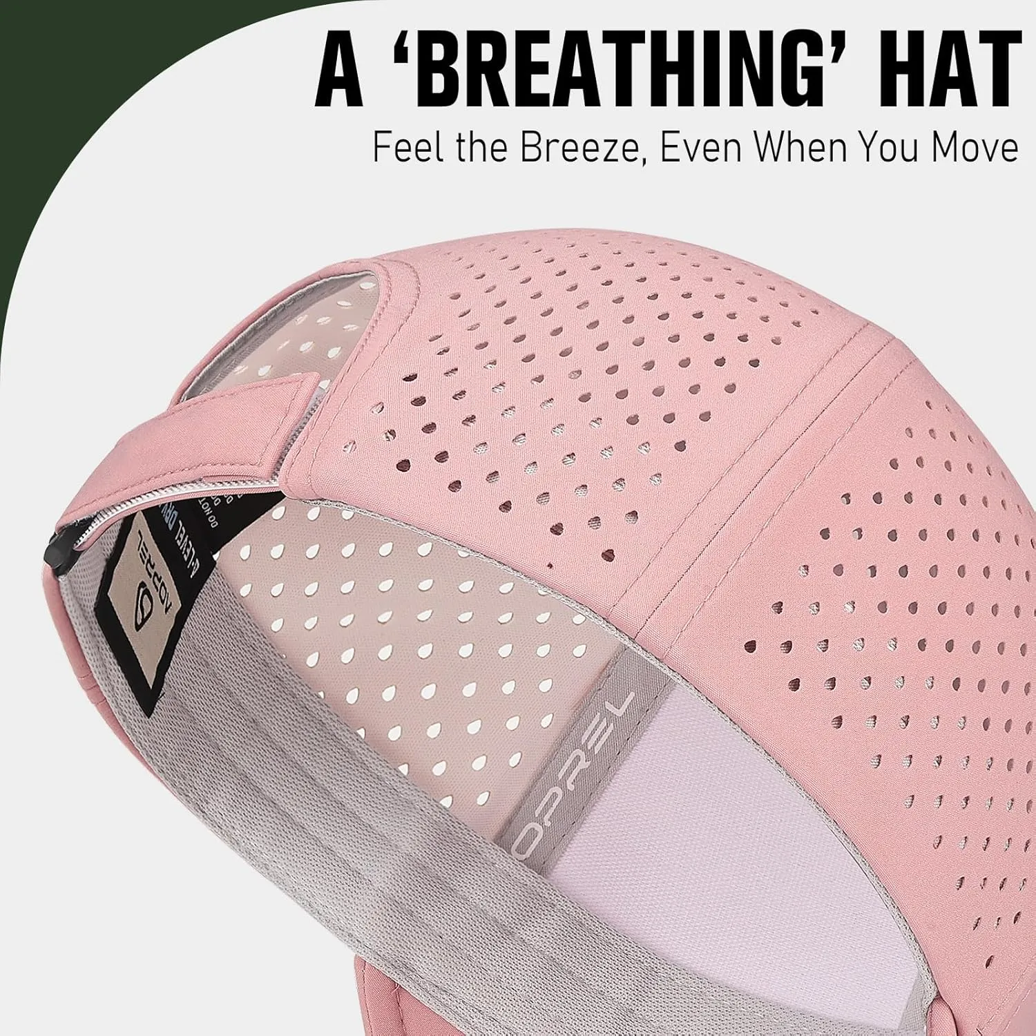 Baseball Cap Breathable Mesh Golf Hat Quick Dry Adjustable Baseball Hats for Men and Women Sport Running Workout