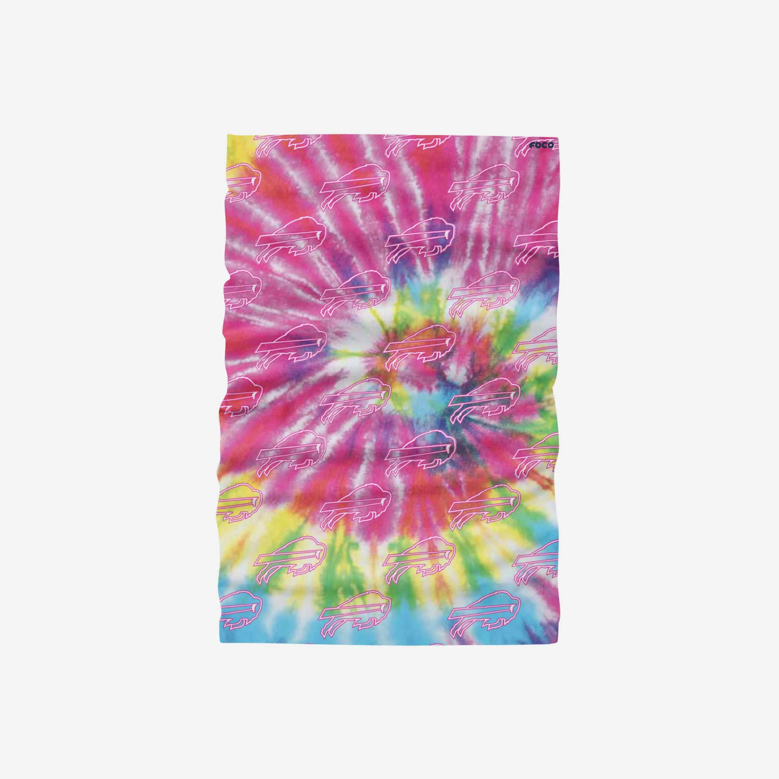 Buffalo Bills Pastel Tie-Dye Gaiter Scarf