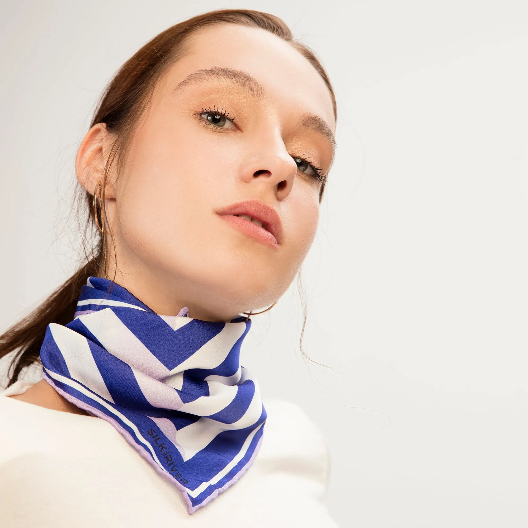 CHECKERS D.BLUE-WHITE-BLUE