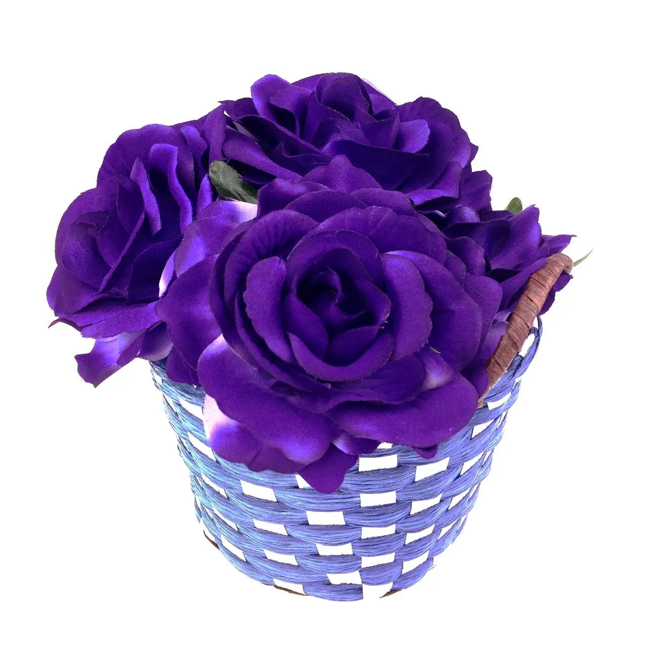 DRESHOW 5 Pcs Rose Hair Clip Flower Bridal Hair Pins Rose Brooch Floral Clips Head Ornament Wedding Hair Accessories Flamenco Dancer Hair Clip for Women Girls