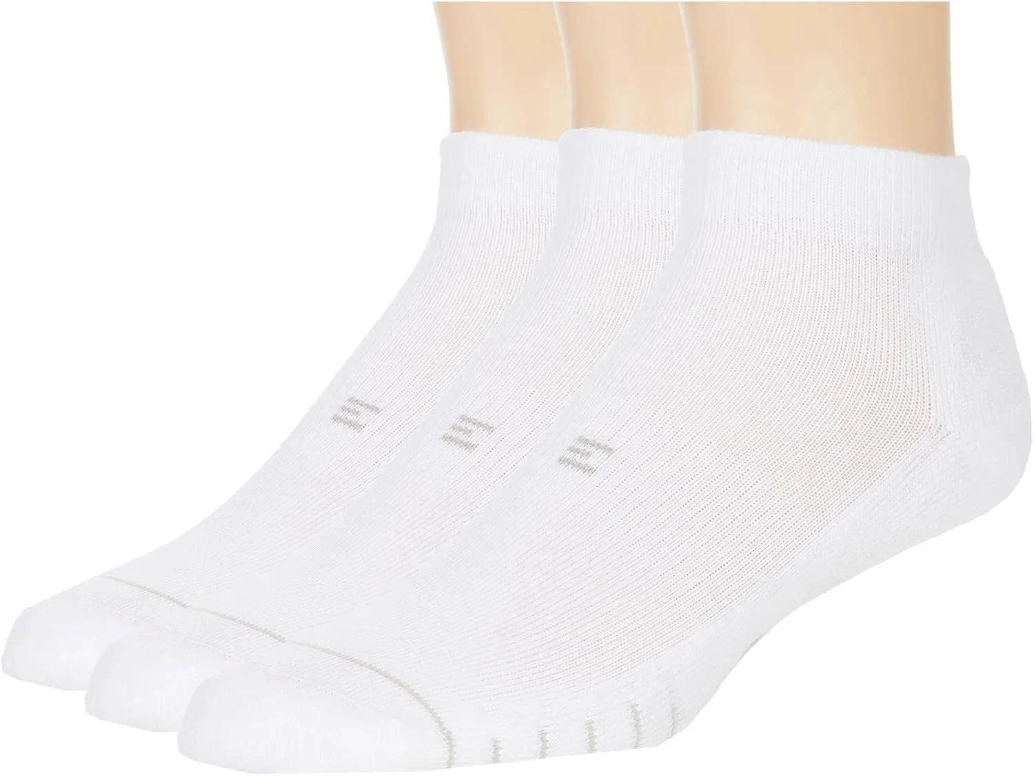 Eurosock Unisex Court Cool Low Cut Socks for Women and Men Pack of 3 - Comfortable, Breathable, and Shock Absorption