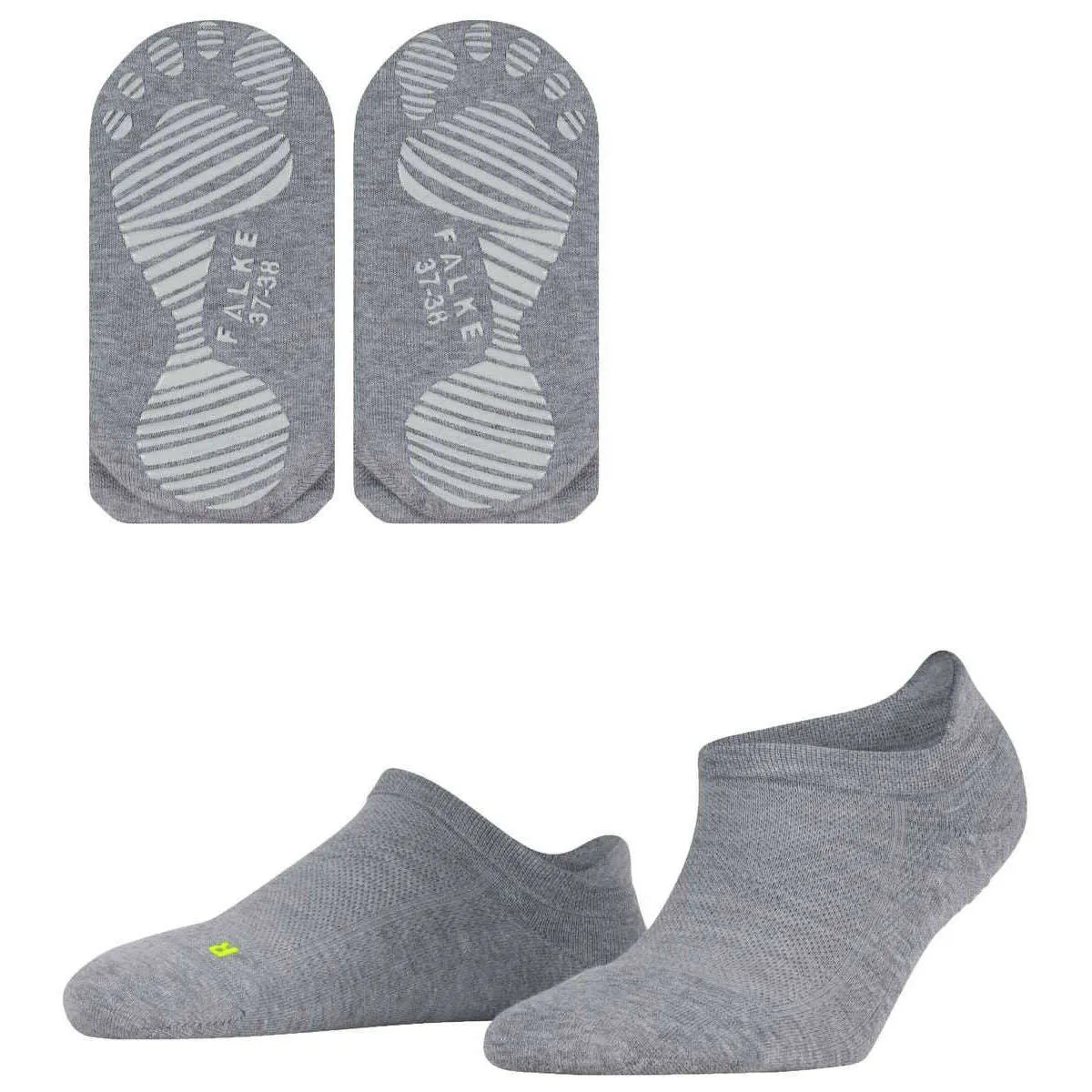 Falke Cool Kick Sneaker Socks - Light Grey Marl