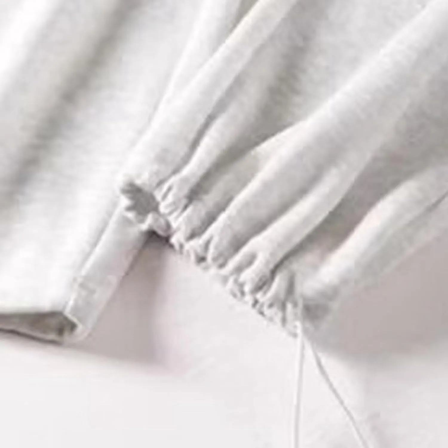 Girls Oversized Wide Leg Sweatpants Drawstring Kids Baggy Straight Leg Track Pants Casual Plain with Pockets