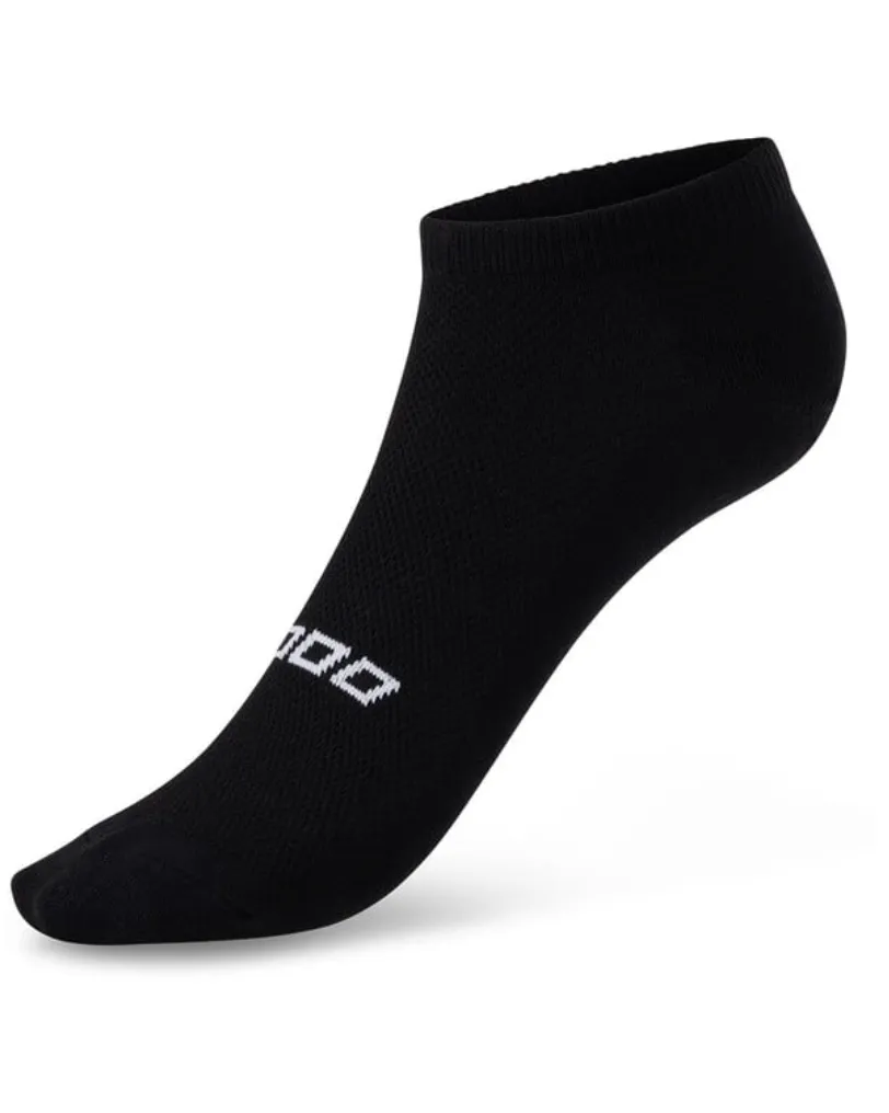 Lorna Jane 2pk Secret Socks - Black/Shocking Pink
