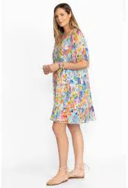 Margareta Mini Dress - Wild Blooms