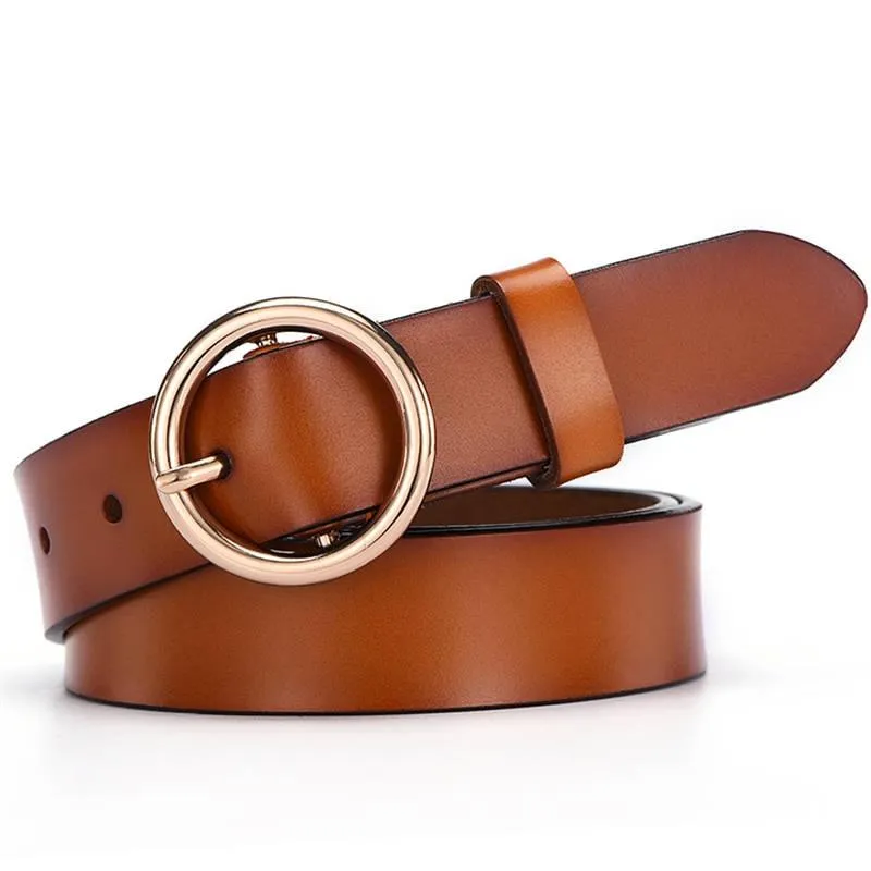 Parker Circle Pin Buckle Belt