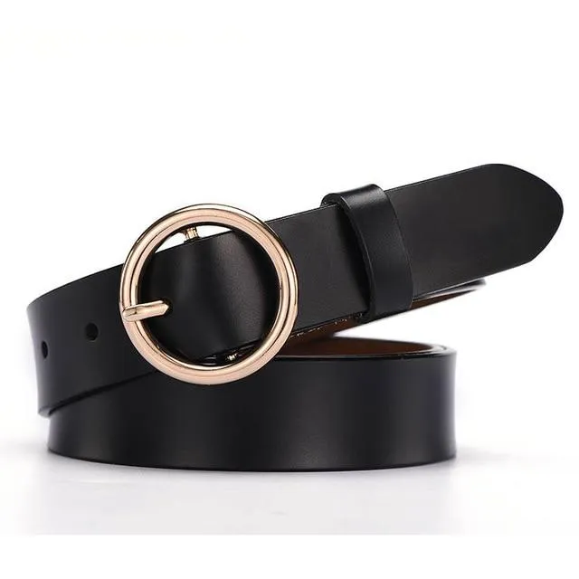 Parker Circle Pin Buckle Belt