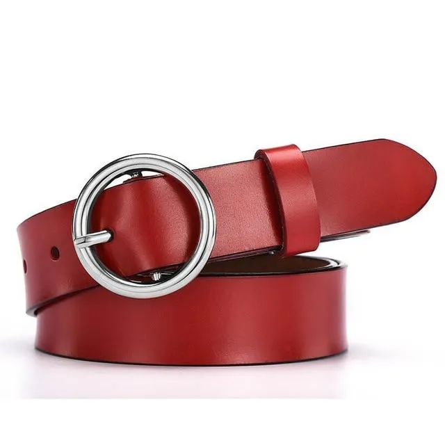 Parker Circle Pin Buckle Belt