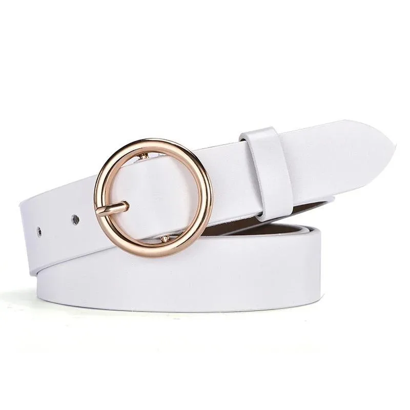Parker Circle Pin Buckle Belt