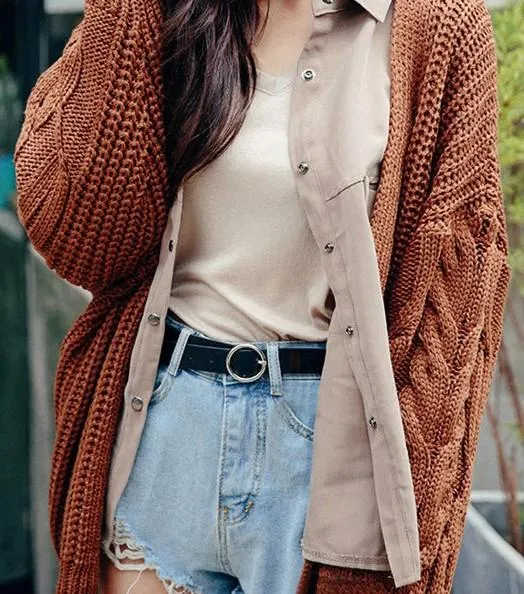 Parker Circle Pin Buckle Belt