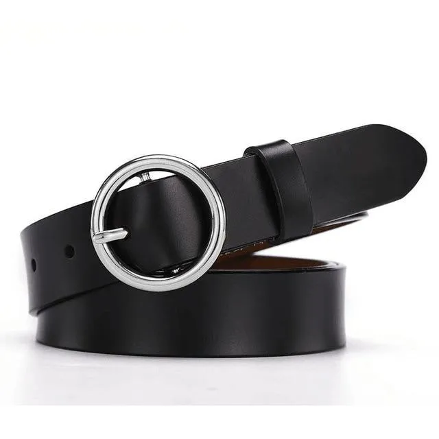 Parker Circle Pin Buckle Belt