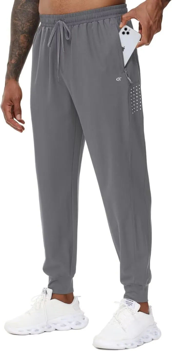 Pdbokew Men's Airy Jogger Pants Athletic Running Pants Workout Jogger