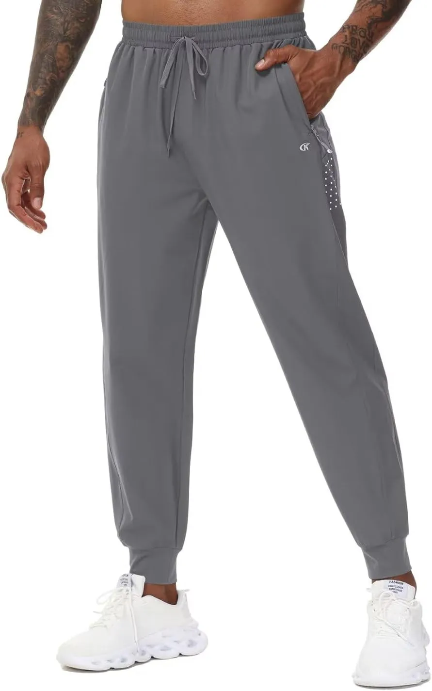 Pdbokew Men's Airy Jogger Pants Athletic Running Pants Workout Jogger