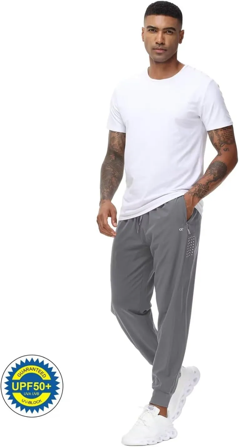 Pdbokew Men's Airy Jogger Pants Athletic Running Pants Workout Jogger