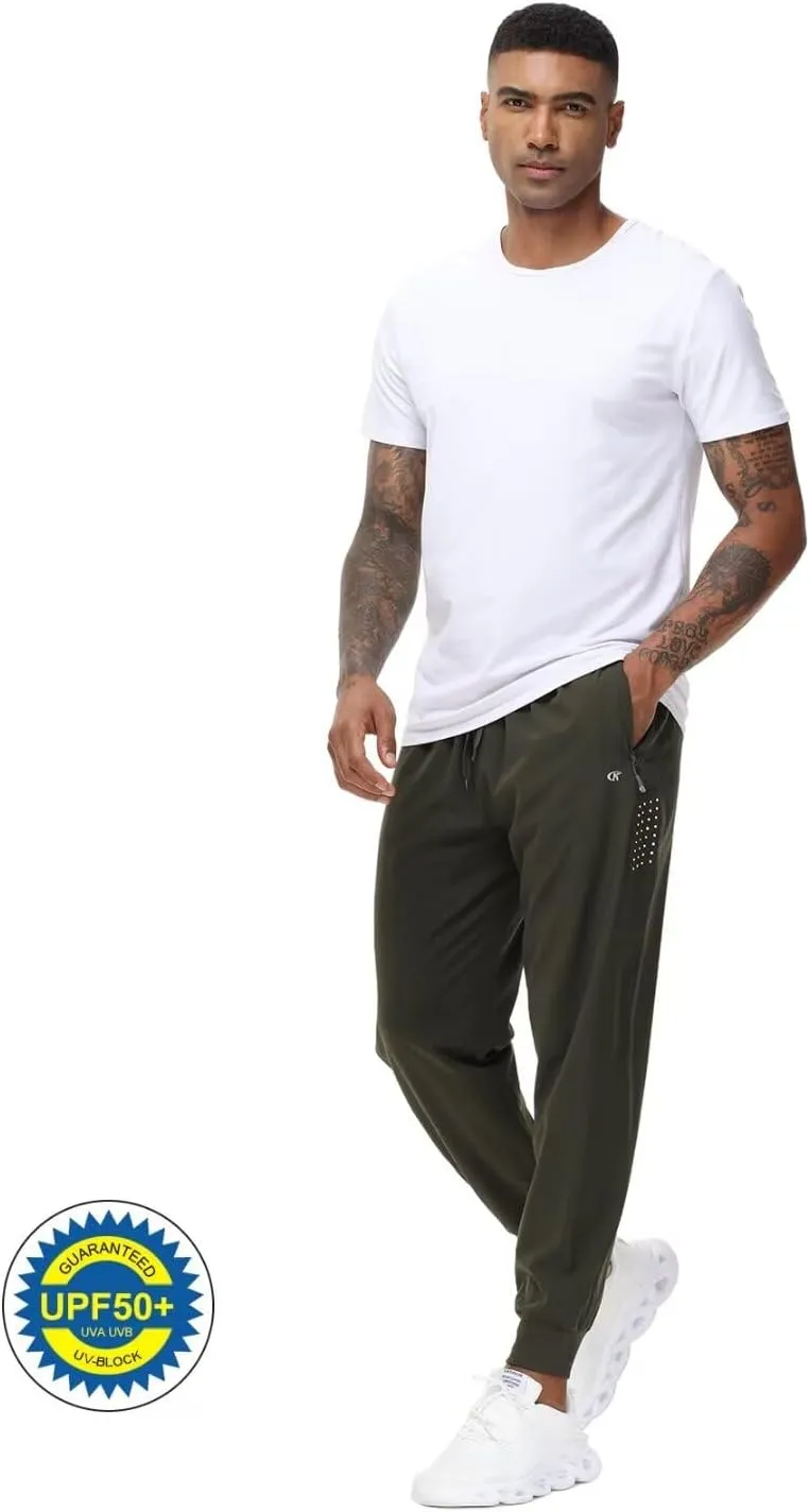 Pdbokew Men's Airy Jogger Pants Athletic Running Pants Workout Jogger