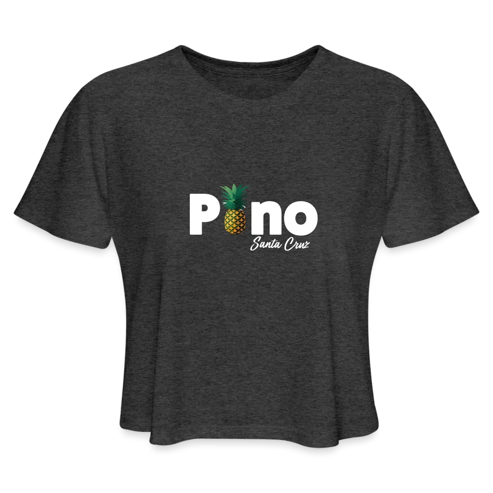 Pono Pineapple Crop Top Tee