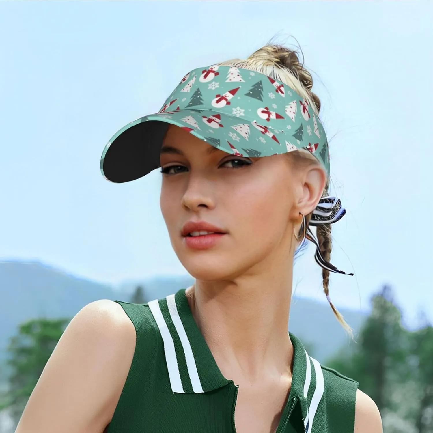 Summer Sun Visor Hat for Men and Women, Lightweight, Breathable Sports for Golf