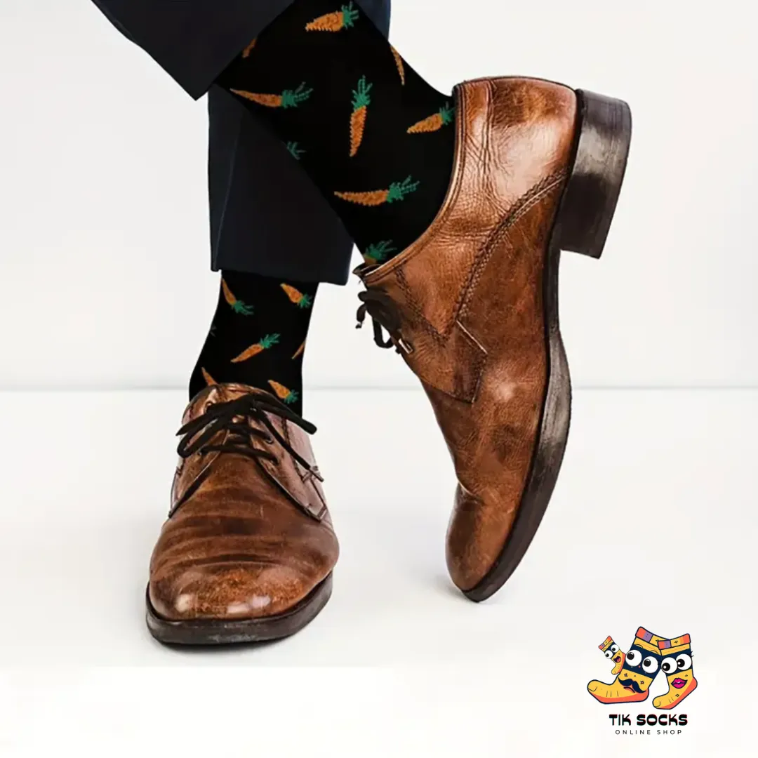 TikSocks|Fun Socks-Carrot Socks