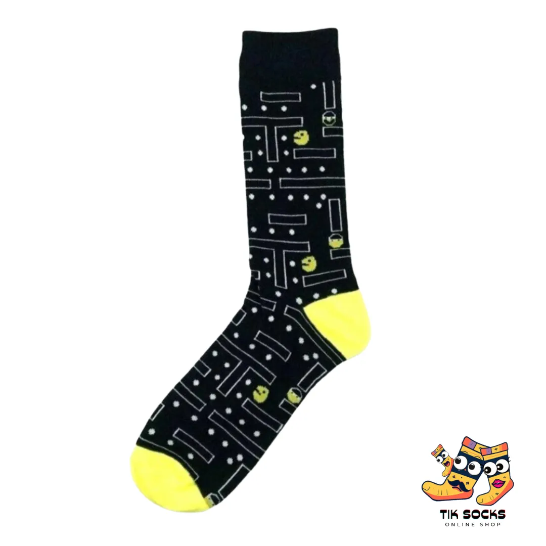 TikSocks|Fun Socks-Pac-Man Socks