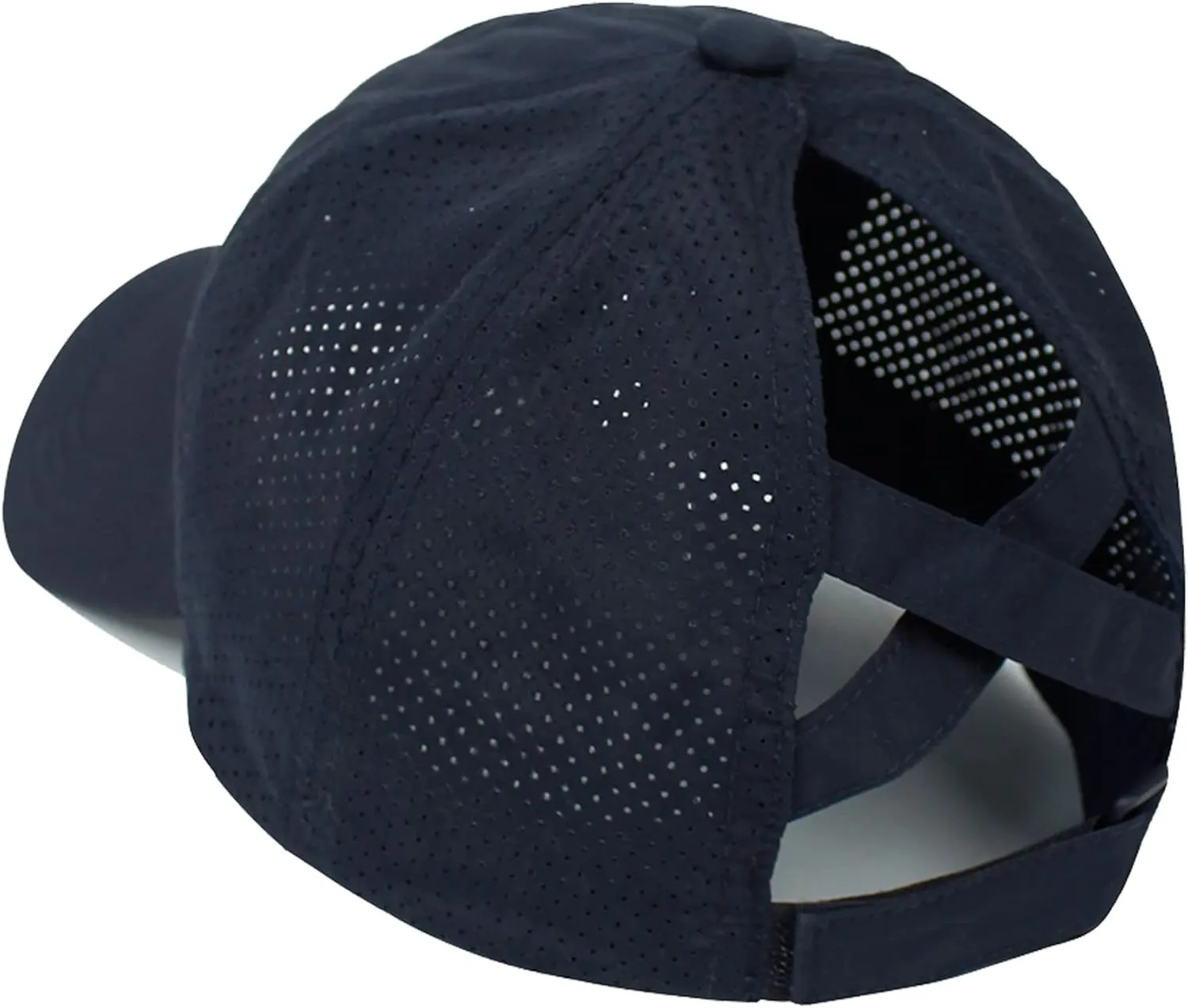 UTTPLL Women Ponytail Baseball Cap Adjustable Ponycap Trucker Hats Summer Mesh Outdoor Sports Criss Cross Caps Dad Hat