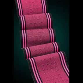 Wink Scarf or Shawl in Watermelon and Magenta Sosumi Weaving by Pamela Whitlock