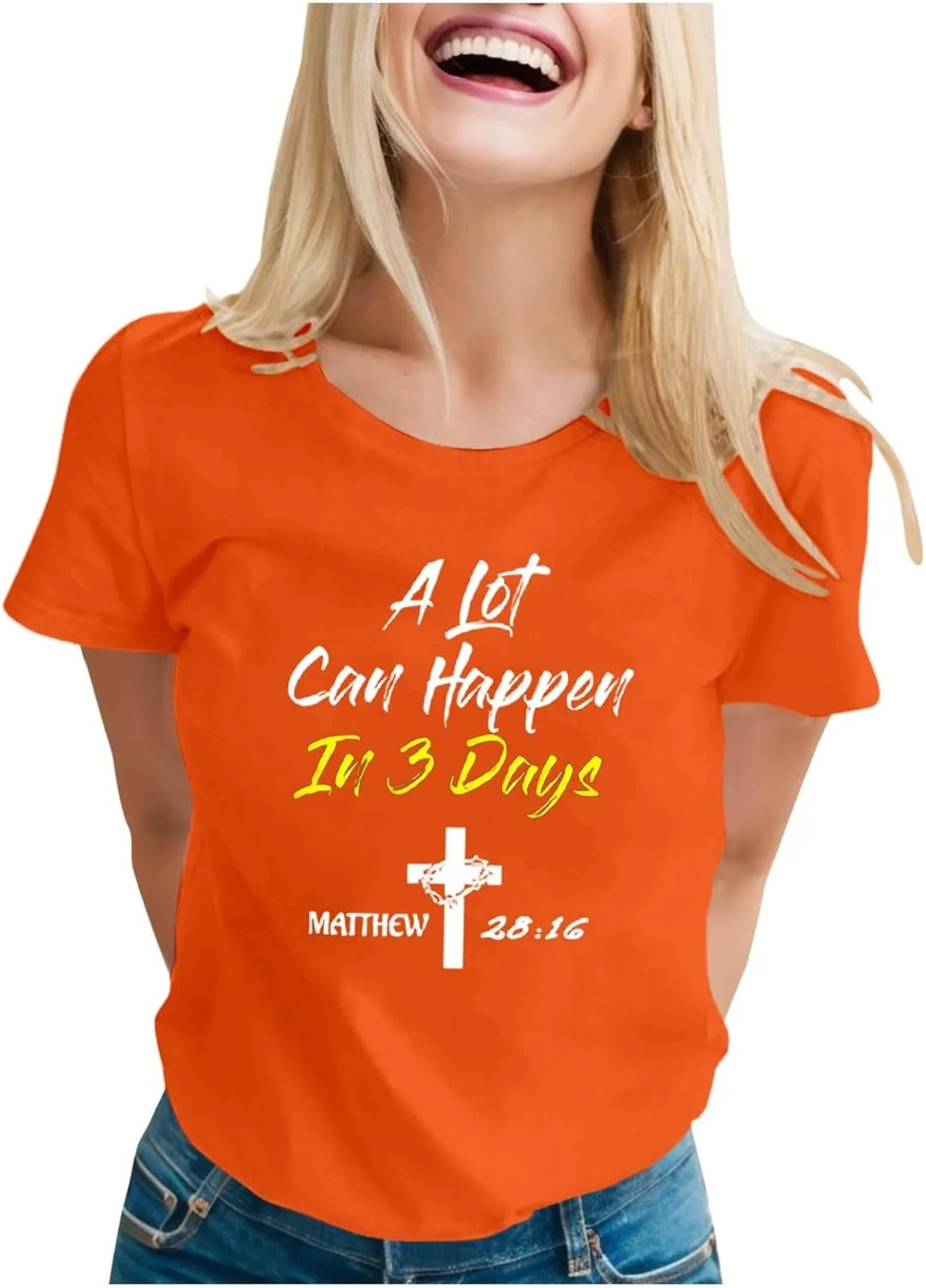 Women's Casual Loose Crewneck Tee | Short Sleeve Top for Comfort & Style V Neck Tee Shirts Women