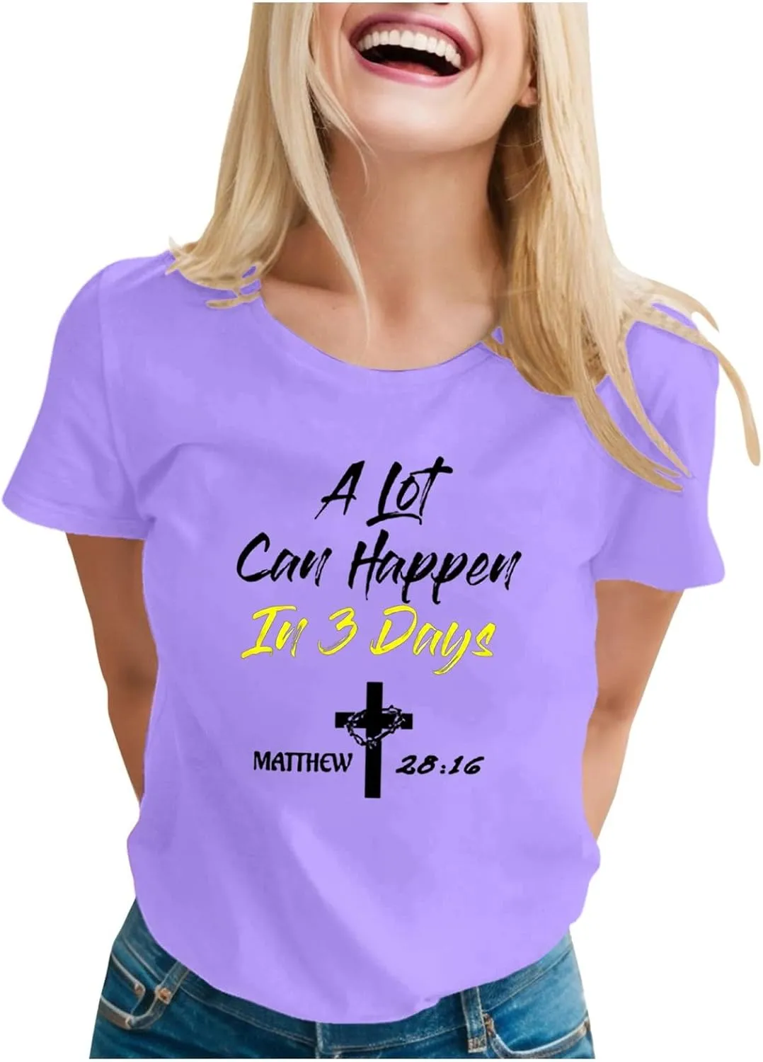 Women's Casual Loose Crewneck Tee | Short Sleeve Top for Comfort & Style V Neck Tee Shirts Women