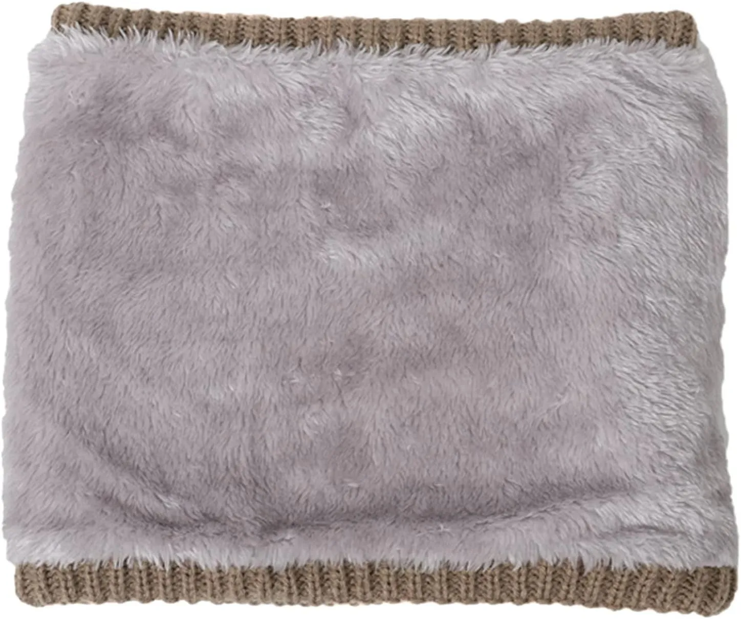Wool Neck Warmer Winter Neck Gaiter Cold Weather Face Mask Knit Scarf Thermal Windproof Accessories for Men Women